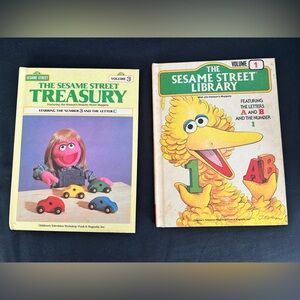 VINTAGE 1970/80s Sesame Street Books